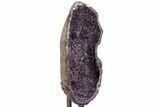 Incredible, 53.5" Amethyst Geode with Metal Stand - Artigas, Uruguay - #199978-8